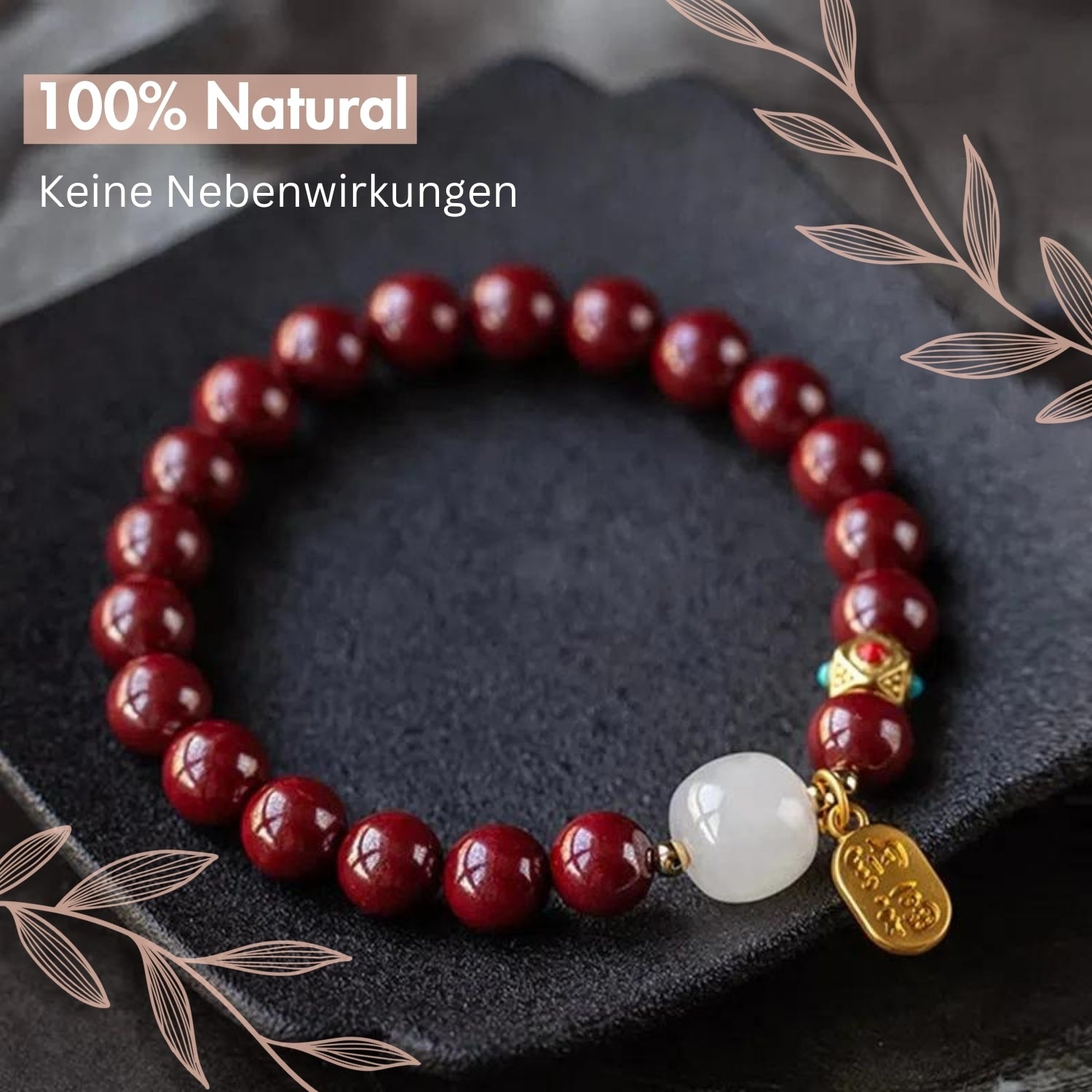 Cinnabar Armband 100%