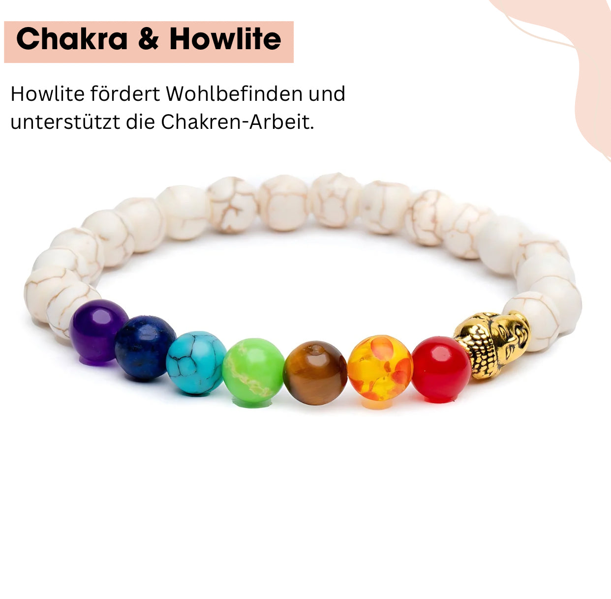 7 Steine Chakra Armband