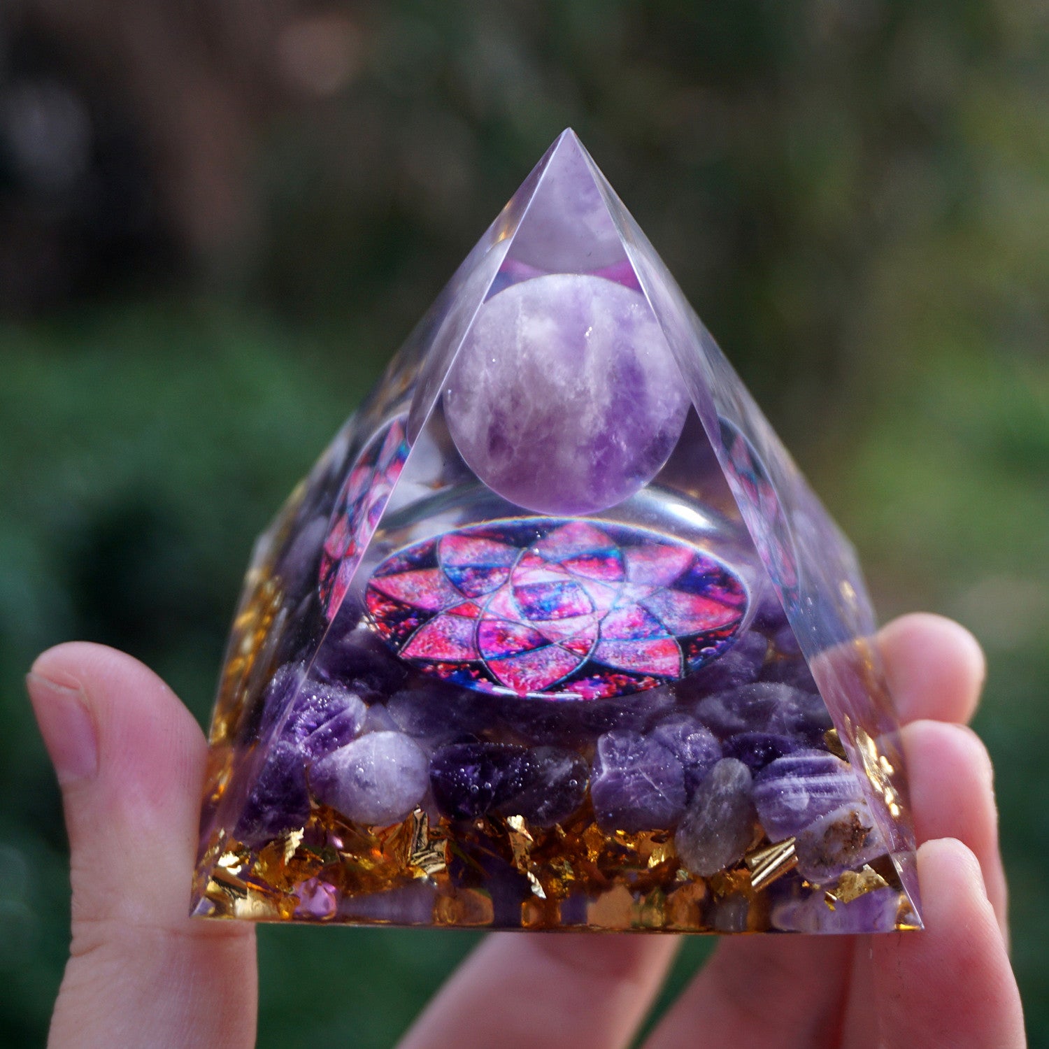 Amethyst Orgonit