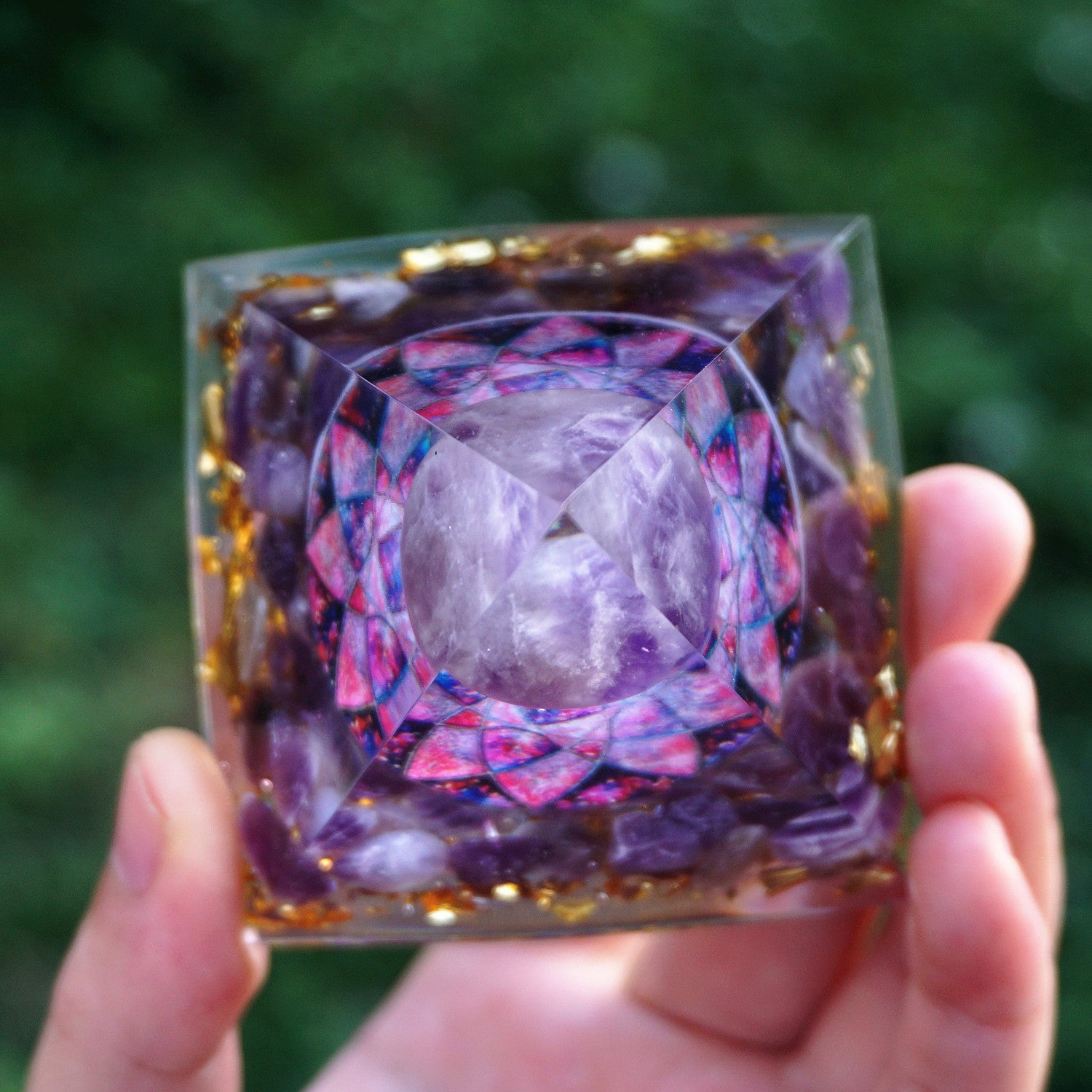 Amethyst Orgonit